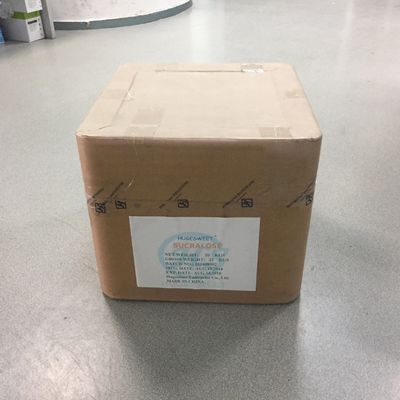 Édulcorant sucralose sous forme de poudre blanche ou blanche
