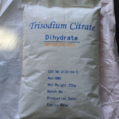 Citrate de sodium de qualité alimentaire Formule moléculaire C6H5Na3O7 Na3C6H5O7