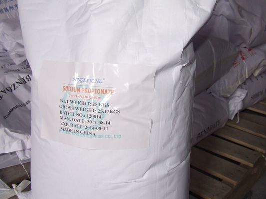 Propionate de sodium C3H5NaO2 CAS 137-40-6 de qualité alimentaire avec et cristal transparent
