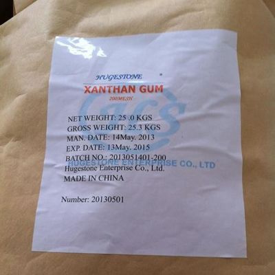Additif alimentaire: gomme de xanthane C35H49O29 CAS 11138-66-2 avec numéro de stabilisation HS 39139000