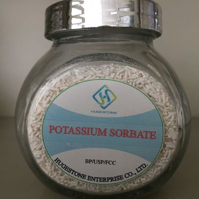 Sorbate de potassium conservateur alimentaire efficace avec aspartame et numéro CAS 24634-61-5