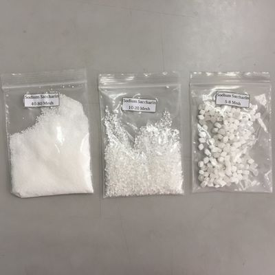 Édulcorant sodium saccharine de qualité alimentaire avec la formule EINECS 204-886-1 C7h4nnao3s.2 H2O