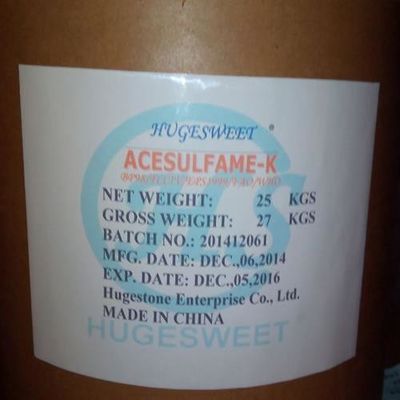 Performance supérieure Acésulfame-K pour les ingrédients alimentaires naturels Mfcd00043833 C4H4KNO4S