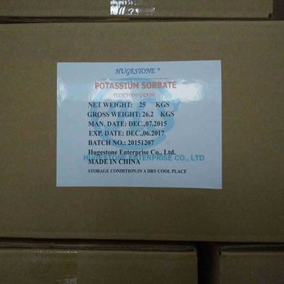 Sorbate de potassium de qualité alimentaire numéro CAS 24634-61-5