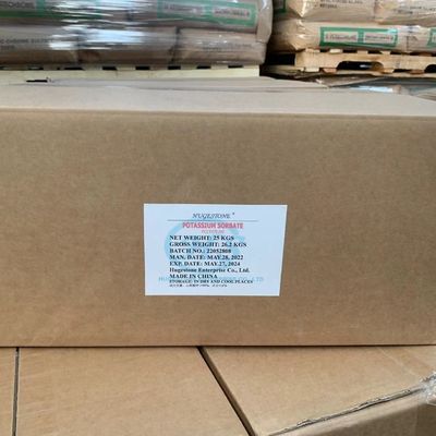 Sorbate de potassium de qualité alimentaire pour la conservation des aliments Einecs numéro 212-755-5