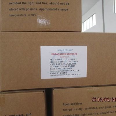 Sorbate de potassium de qualité alimentaire pour la conservation des aliments Einecs numéro 212-755-5