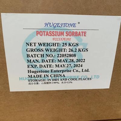 Nutritionnel Sorbate de potassium alimentaire Le choix nutritif pour la conservation des aliments
