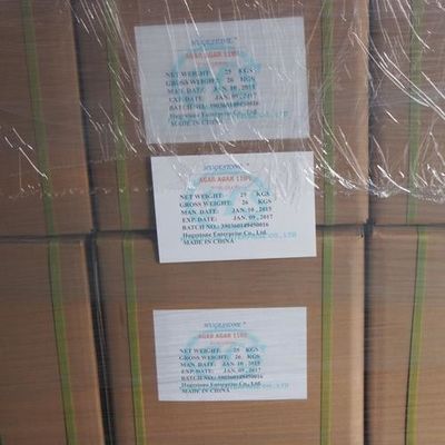 Agare de qualité alimentaire Agare en poudre pour applications Formule C12h18o9 N 1000